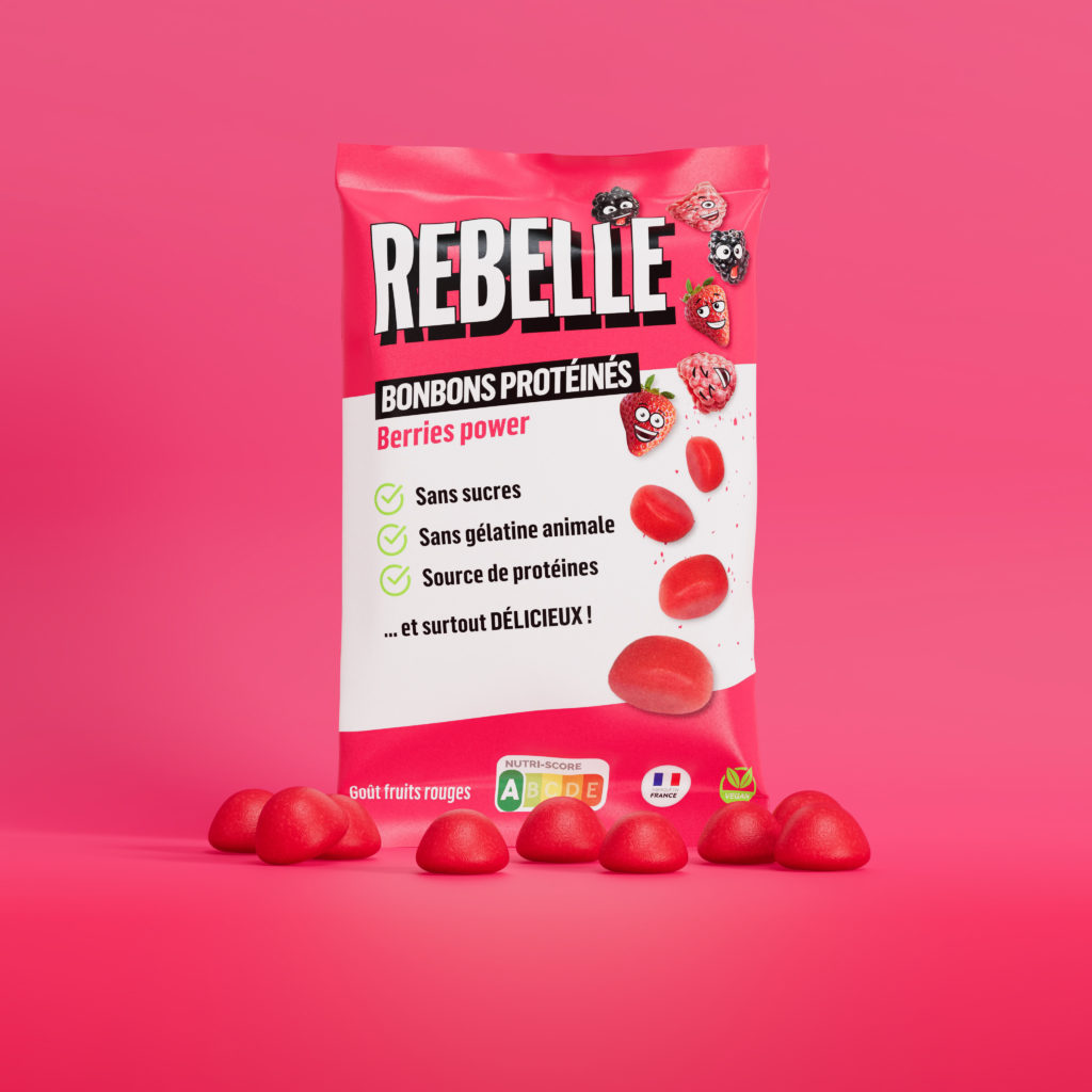 Rebelle – Bonbons protéinés